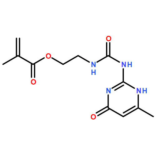 2-Propenoic acid, 2-methyl-, 2-[[[(1,6-dihydro-4-methyl-6-oxo-2-pyrimidinyl)amino]carbonyl]amino]ethyl ester 