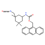 Carbamic acid, N-[3-(isocyanatomethyl)-3,5,5-trimethylcyclohexyl]-, 9-anthracenylmethyl ester 