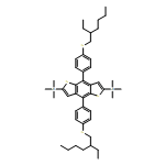 Stannane, 1,1'-[4,8-bis[4-[(2-ethylhexyl)thio]phenyl]benzo[1,2-b:4,5-b']dithiophene-2,6-diyl]bis[1,1,1-trimethyl-