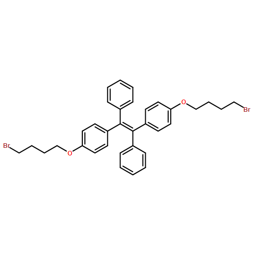 Benzene, 1,1'-(1,2-diphenyl-1,2-ethenediyl)bis[4-(4-bromobutoxy)-