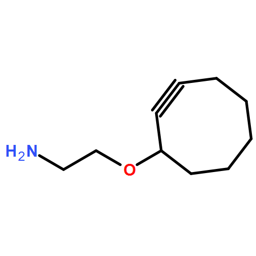 Ethanamine, 2-(2-cyclooctyn-1-yloxy)- 
