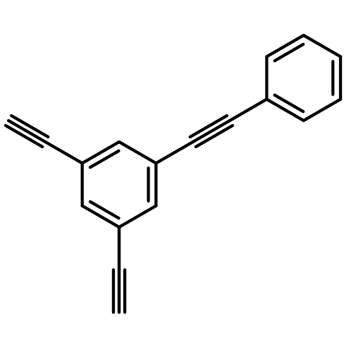 Benzene, 1,3-diethynyl-5-(2-phenylethynyl)- 