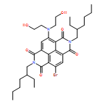 Benzo[lmn][3,8]phenanthroline-1,3,6,8(2H,7H)-tetrone, 4-[bis(2-hydroxyethyl)amino]-9-bromo-2,7-bis(2-ethylhexyl)- 