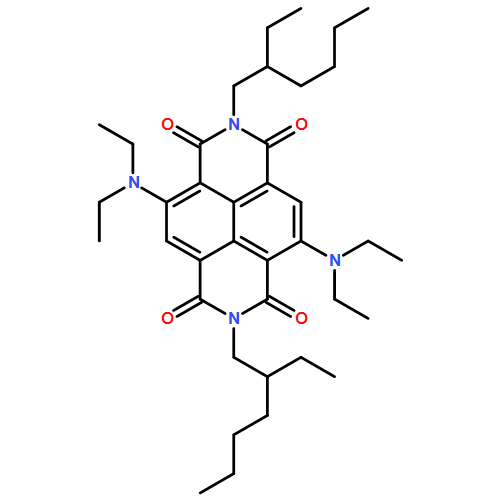 Benzo[lmn][3,8]phenanthroline-1,3,6,8(2H,7H)-tetrone, 4,9-bis(diethylamino)-2,7-bis(2-ethylhexyl)- 