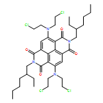 Benzo[lmn][3,8]phenanthroline-1,3,6,8(2H,7H)-tetrone, 4,9-bis[bis(2-chloroethyl)amino]-2,7-bis(2-ethylhexyl)- 