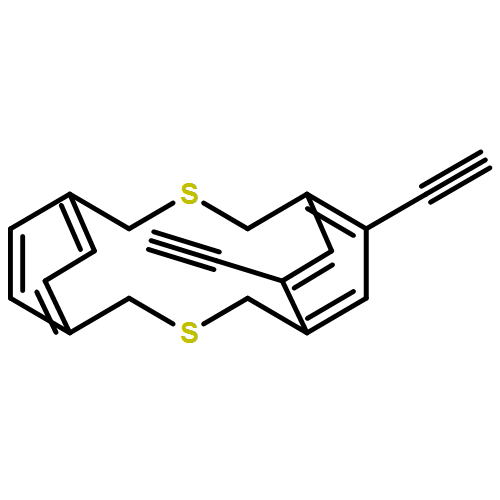 3,10-Dithiatricyclo[10.2.2.25,8]octadeca-5,6,7,12,14,15-hexaene, 6,7-diethynyl- 