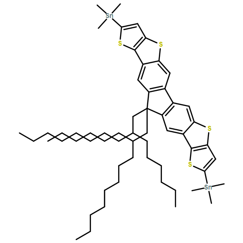 Stannane, 1,1'-[12,12-bis(2-hexyldecyl)-12H-dithieno[3,2-b:3',2'-b']cyclopenta[1,2-f:4,3-f']bis[1]benzothiophene-2,9-diyl]bis[1,1,1-trimethyl- 
