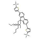 Stannane, 1,1'-[[9,9-bis(2-ethylhexyl)-9H-fluorene-2,7-diyl]di-5,2-thiophenediyl]bis[1,1,1-trimethyl- 