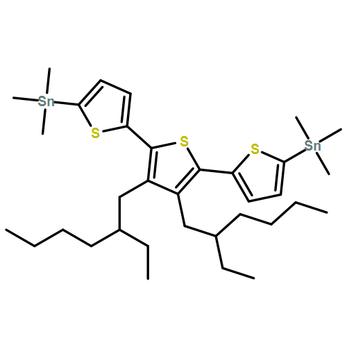 Stannane, 1,1'-[3',4'-bis(2-ethylhexyl)[2,2':5',2''-terthiophene]-5,5''-diyl]bis[1,1,1-trimethyl- 