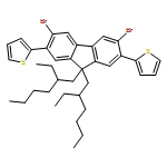 Thiophene, 2,2'-[3,6-dibromo-9,9-bis(2-ethylhexyl)-9H-fluorene-2,7-diyl]bis- 