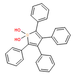 Silacyclopenta-2,4-diene-1,1-diol, 2,3,4,5-tetraphenyl- 