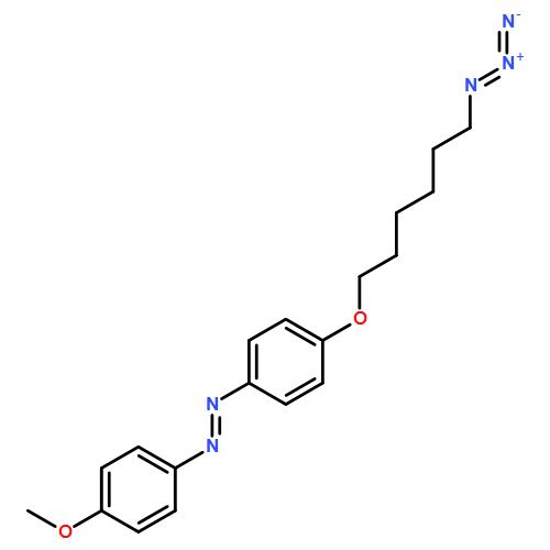 Diazene, 1-[4-[(6-azidohexyl)oxy]phenyl]-2-(4-methoxyphenyl)- 
