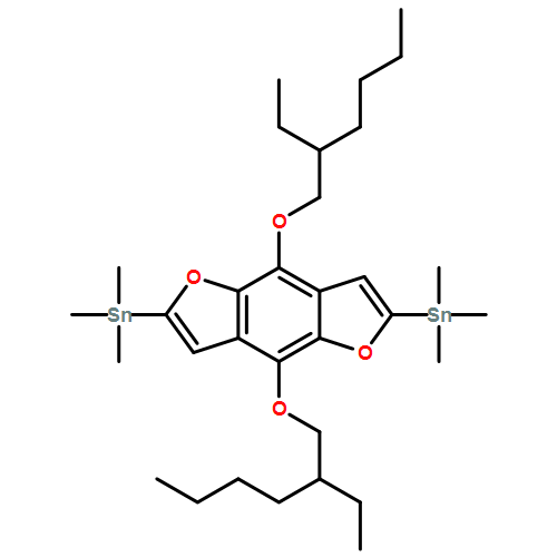 Stannane, 1,1'-[4,8-bis[(2-ethylhexyl)oxy]benzo[1,2-b:4,5-b']difuran-2,6-diyl]bis[1,1,1-trimethyl- 