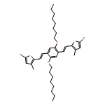 Thiophene, 2,2'-[[2,5-bis(octyloxy)-1,4-phenylene]di-2,1-ethenediyl]bis[5-bromo-3-methyl- 