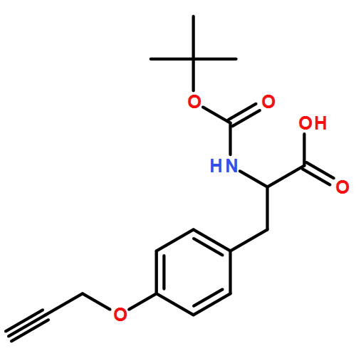 L-Tyrosine, N-[(1,1-dimethylethoxy)carbonyl]-O-2-propyn-1-yl- 