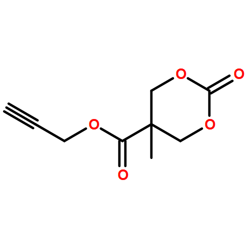 1,3-Dioxane-5-carboxylic acid, 5-methyl-2-oxo-, 2-propyn-1-yl ester 