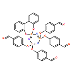 Benzaldehyde, 4,4',4'',4'''-[spiro[6λ5-dibenzo[d,f][1,3,2]dioxaphosphepin-6,2'-[2λ5,4λ5,6λ5-1,3,5,2,4,6]triazatriphosphorine]-4',6'-diylidenetetrakis(oxy)]tetrakis- 