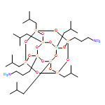 Pentacyclo[9.5.1.13,9.15,15.17,13]octasiloxane-1,7-dipropanamine, 3,5,9,11,13,15-hexakis(2-methylpropyl)- 