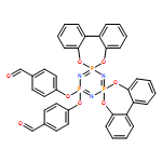 Benzaldehyde, 4,4'-[6'λ5-dispiro[dibenzo[d,f][1,3,2]dioxaphosphepin-6,2'λ5-[1,3,5,2,4,6]triazatriphosphorine-4',6''λ5-dibenzo[d,f][1,3,2]dioxaphosphepin]-6'-ylidenebis(oxy)]bis- 