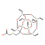 Acetic acid, 2-[[2-(3,5,7,9,11,13,15-heptaethenylpentacyclo[9.5.1.13,9.15,15.17,13]octasiloxan-1-yl)ethyl]thio]- 