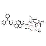 Benzenamine, 4-[6-[2-(3,5,7,9,11,13,15-heptaethenylpentacyclo[9.5.1.13,9.15,15.17,13]octasiloxan-1-yl)ethenyl]-1-pyrenyl]-N,N-diphenyl- 