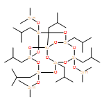 Tricyclo[7.3.3.15,11]heptasiloxane, 3,7,14-tris[(dimethylsilyl)oxy]-1,3,5,7,9,11,14-heptakis(2-methylpropyl)- 