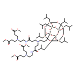 4,7,11,15,18-Pentaazaheneicosanedioic acid, 11-[3-[3,5,7,9,11,13,15-heptakis(2-methylpropyl)pentacyclo[9.5.1.13,9.15,15.17,13]octasiloxan-1-yl]propyl]-4,18-bis(3-methoxy-3-oxopropyl)-8,14-dioxo-, 1,21-dimethyl ester 