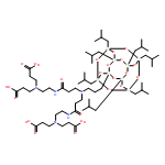4,7,11,15,18-Pentaazaheneicosanedioic acid, 4,18-bis(2-carboxyethyl)-11-[3-[3,5,7,9,11,13,15-heptakis(2-methylpropyl)pentacyclo[9.5.1.13,9.15,15.17,13]octasiloxan-1-yl]propyl]-8,14-dioxo- 
