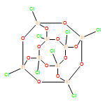 Pentacyclo[9.5.1.13,9.15,15.17,13]octasiloxane, 1,3,5,7,9,11,13,15-octachloro-, radical ion(1 ) 