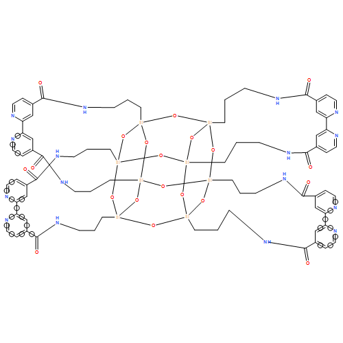 [2,2'-Bipyridine]-4,4'-dicarboxamide, N4,N4',N4'',N4''',N4'''',N4''''',N4'''''',N4'''''''-(pentacyclo[9.5.1.13,9.15,15.17,13]octasiloxane-1,3,5,15,7,9,11,13-octaylocta-3,1-propanediyl)tetrakis- 