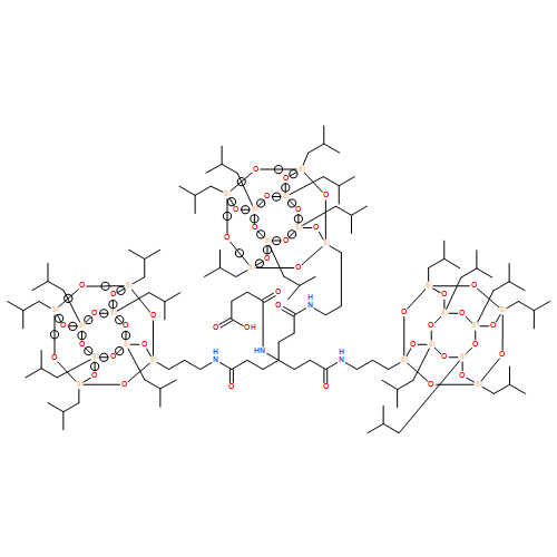 Butanoic acid, 4-[[4-[[3-[3,5,7,9,11,13,15-heptakis(2-methylpropyl)pentacyclo[9.5.1.13,9.15,15.17,13]octasiloxan-1-yl]propyl]amino]-1,1-bis[3-[[3-[3,5,7,9,11,13,15-heptakis(2-methylpropyl)pentacyclo[9.5.1.13,9.15,15.17,13]octasiloxan-1-yl]propyl]amino]-3-oxopropyl]-4-oxobutyl]amino]-4-oxo- 