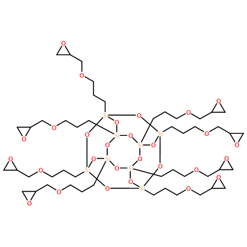 Pentacyclo[9.5.1.13,9.15,15.17,13]octasiloxane, 1,3,5,7,9,11,13,15-octakis[3-(2-oxiranylmethoxy)propyl]-