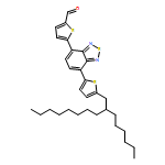 2-Thiophenecarboxaldehyde, 5-[7-[5-(2-hexyldecyl)-2-thienyl]-2,1,3-benzothiadiazol-4-yl]-