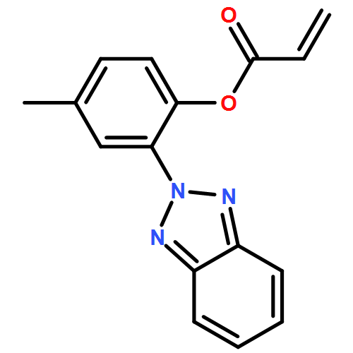 2-Propenoic acid, 2-(2H-benzotriazol-2-yl)-4-methylphenyl ester