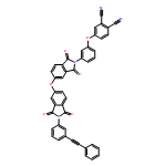 1,2-Benzenedicarbonitrile, 4-[3-[5-[[2,3-dihydro-1,3-dioxo-2-[3-(2-phenylethynyl)phenyl]-1H-isoindol-5-yl]oxy]-1,3-dihydro-1,3-dioxo-2H-isoindol-2-yl]phenoxy]-