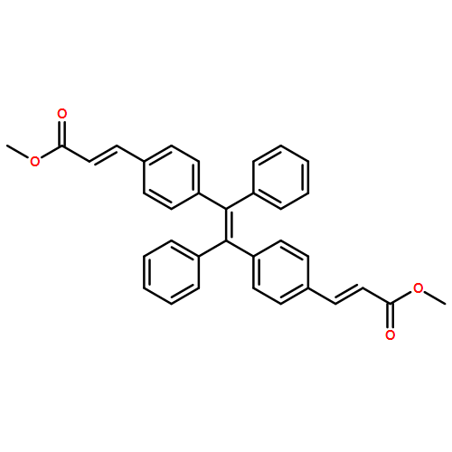 2-Propenoic acid, 3,3'-[(1,2-diphenyl-1,2-ethenediyl)di-4,1-phenylene]bis-, 1,1'-dimethyl ester