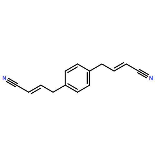 2-Butenenitrile, 4,4'-(1,4-phenylene)bis-, (2E,2'E)-