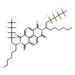 Benzo[lmn][3,8]phenanthroline-1,3,6,8(2H,7H)-tetrone, 2,7-bis[1-(2,2,3,3,4,4,5,5,5-nonafluoropentyl)heptyl]-