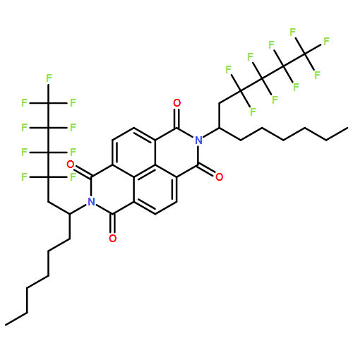 Benzo[lmn][3,8]phenanthroline-1,3,6,8(2H,7H)-tetrone, 2,7-bis[1-(2,2,3,3,4,4,5,5,5-nonafluoropentyl)heptyl]-
