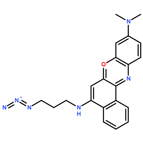 Benzo[a]phenoxazin-7-ium, 5-[(3-azidopropyl)amino]-9-(dimethylamino)-
