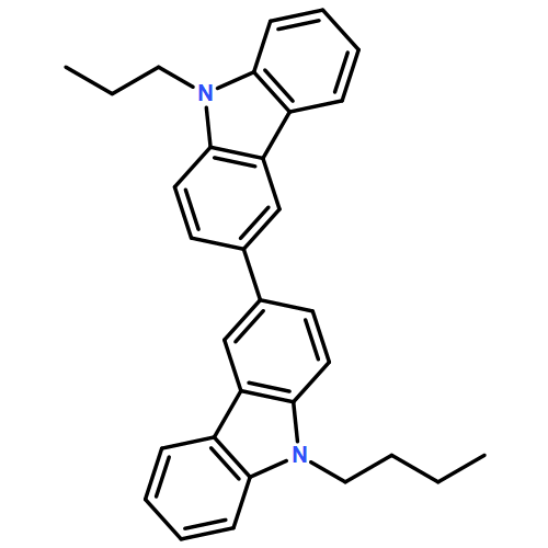 3,3'-Bi-9H-carbazole, 9-butyl-9'-propyl-
