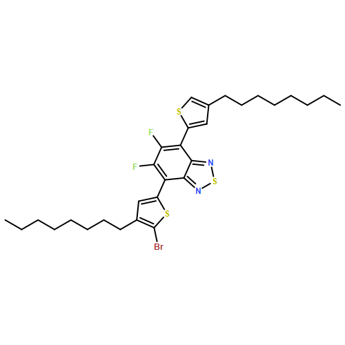 2,1,3-Benzothiadiazole, 4-(5-bromo-4-octyl-2-thienyl)-5,6-difluoro-7-(4-octyl-2-thienyl)-