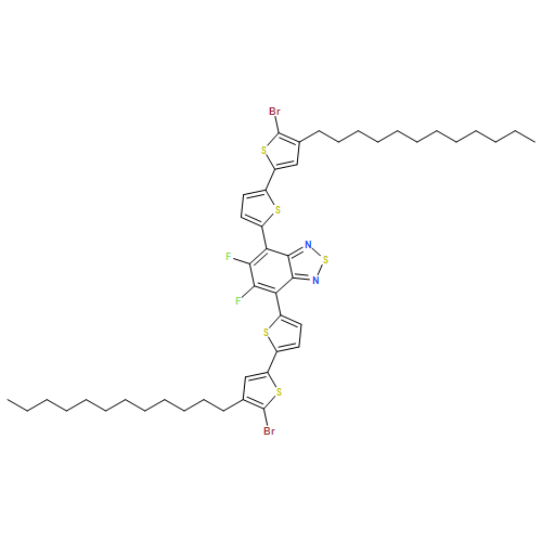 2,1,3-Benzothiadiazole, 4,7-bis(5'-bromo-4'-dodecyl[2,2'-bithiophen]-5-yl)-5,6-difluoro-