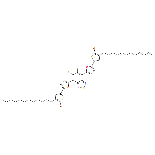 2,1,3-Benzothiadiazole, 4,7-bis[5-(5-bromo-4-dodecyl-2-thienyl)-2-furanyl]-5,6-difluoro-
