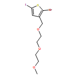 Thiophene, 2-bromo-5-iodo-3-[[2-(2-methoxyethoxy)ethoxy]methyl]-