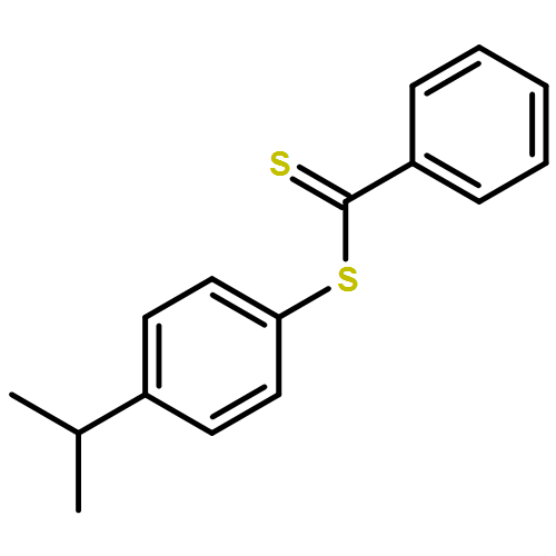 Benzenecarbodithioic acid, 4-(1-methylethyl)phenyl ester