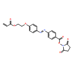 Benzoic acid, 4-[(1E)-2-[4-[2-[(1-oxo-2-propen-1-yl)oxy]ethoxy]phenyl]diazenyl]-, 2,5-dioxo-1-pyrrolidinyl ester