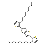 Thieno[3,2-b]thiophene, 2,5-bis(3-octyl-2-thienyl)-
