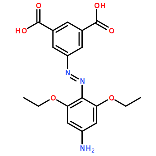 1,3-Benzenedicarboxylic acid, 5-[2-(4-amino-2,6-diethoxyphenyl)diazenyl]-