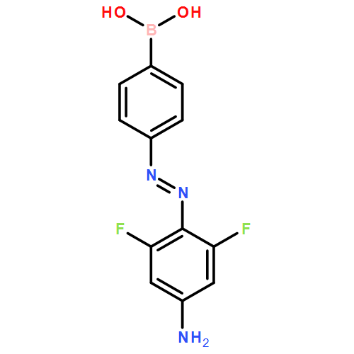 Boronic acid, B-[4-[2-(4-amino-2,6-difluorophenyl)diazenyl]phenyl]-